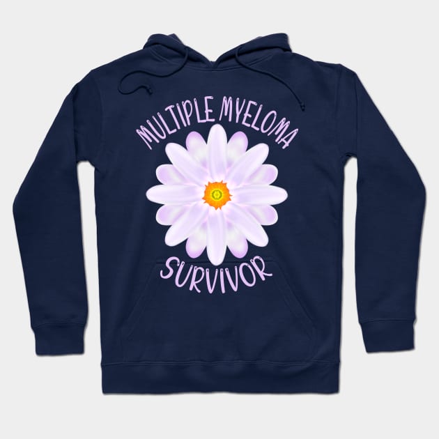 Multiple Myeloma Survivor Hoodie by MoMido